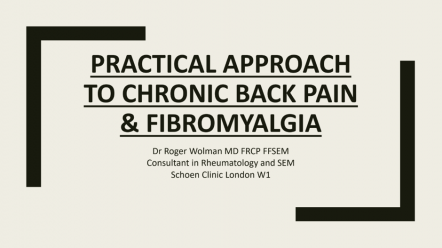 9th Annual Spinal Symposium - Roger Wolman