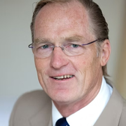 Mr Keith Bush, smiling